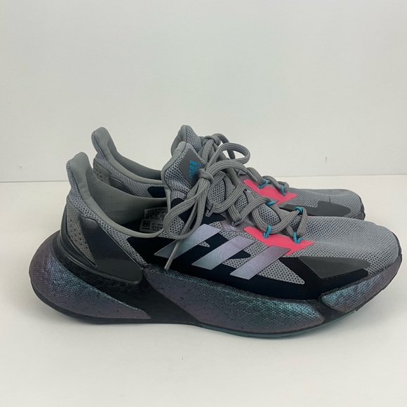Adidas x9000L4 Boost Grey Reflective Sneakers Mens Size US 6.5 main image 12